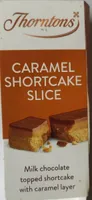 Caramel shortcake slice