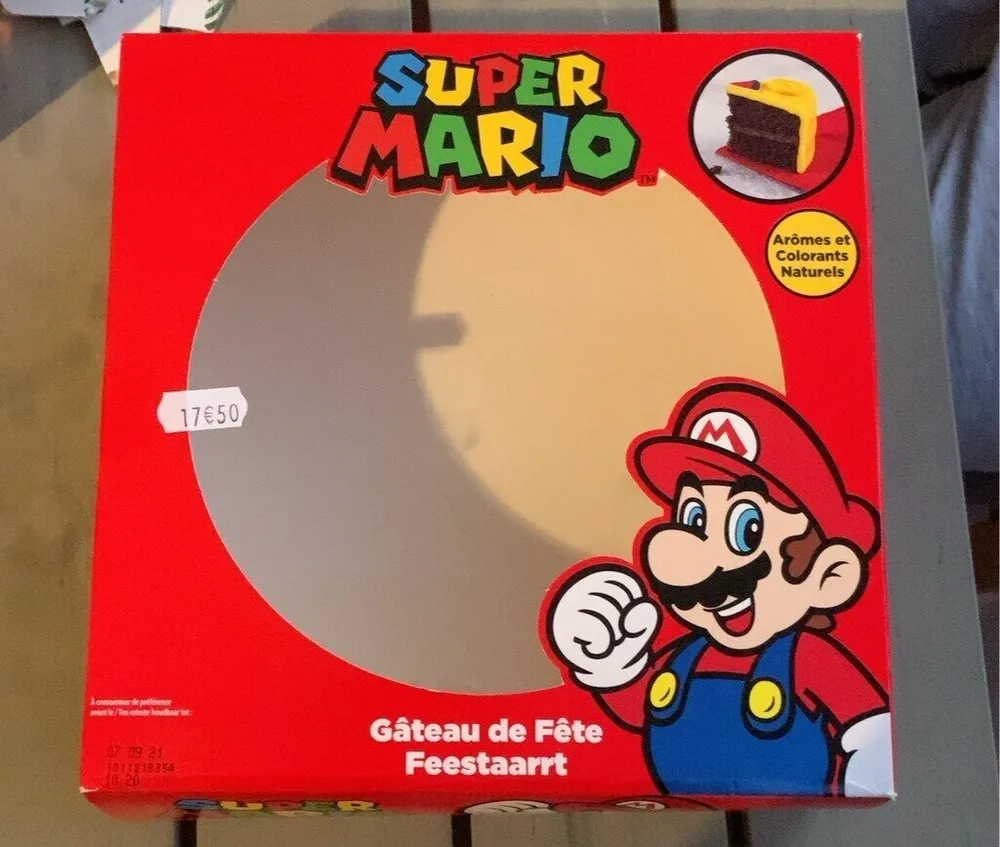 Gateau de fete mario