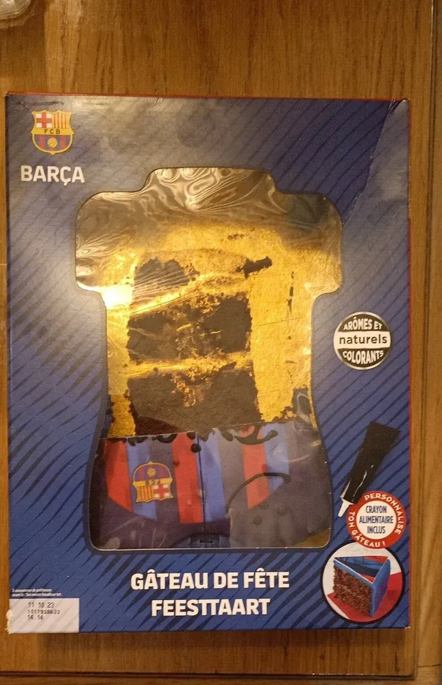 Gâteau de fête barca