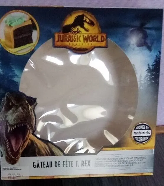 Gâteau de fête T.Rex