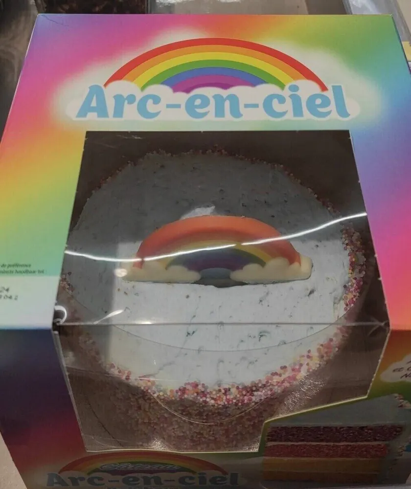 Gâteau arc-en-ciel