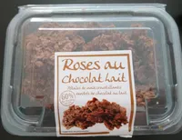 Roses au chocolat au lait