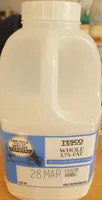 Whole 3.7% Fat Milk