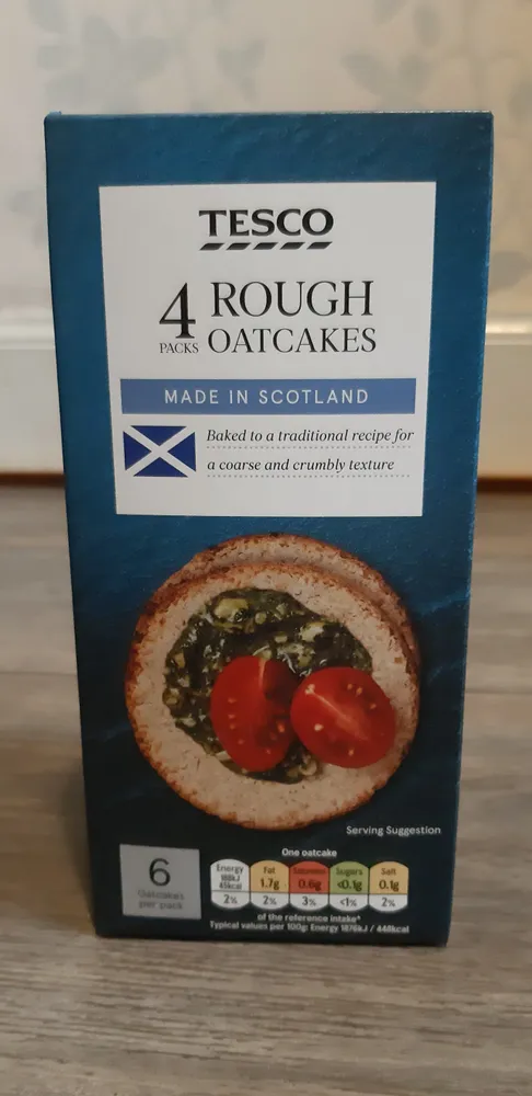 Scottish Rough Oatcakes