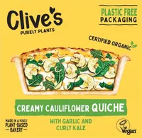 Creamy Cauliflower Quiche