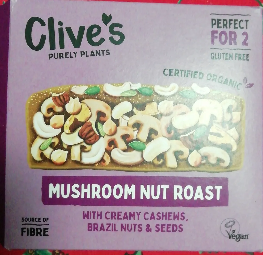 Mushroom Nut Roast