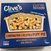 Coronation chickpea puff pie