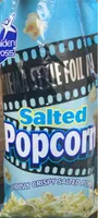 Salted popcorn