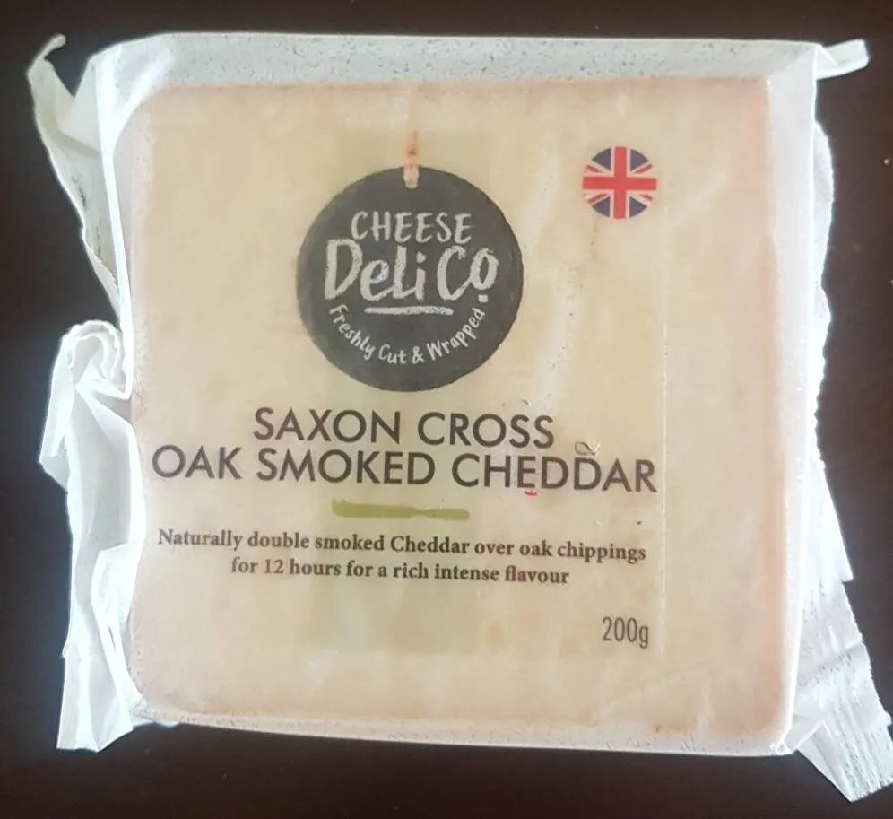 Saxon cross oak smoked cheese