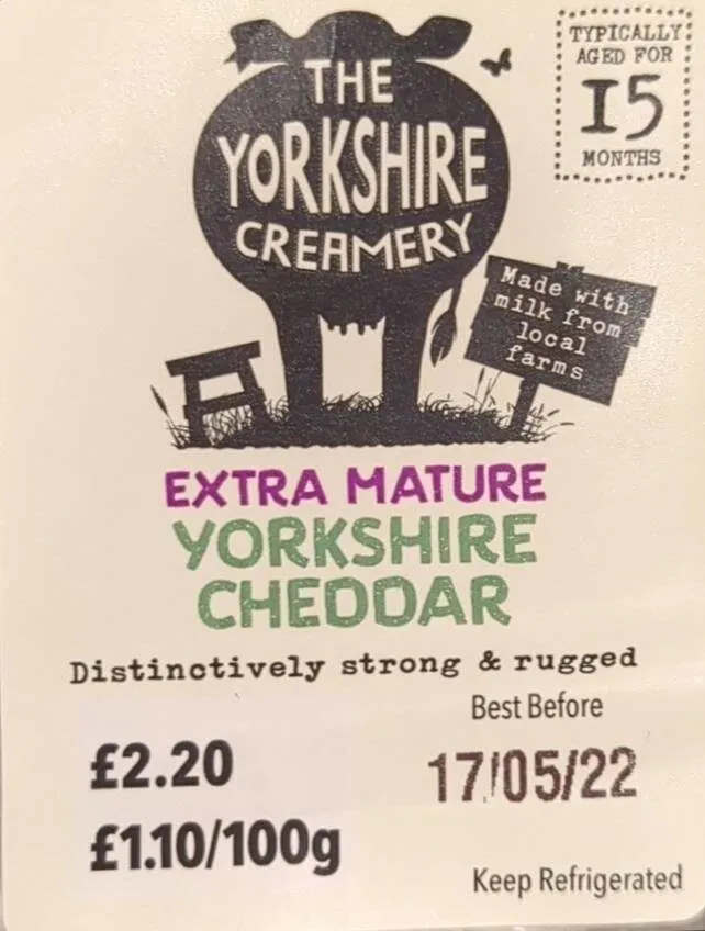 Extra Mature Yorkshire Cheddar