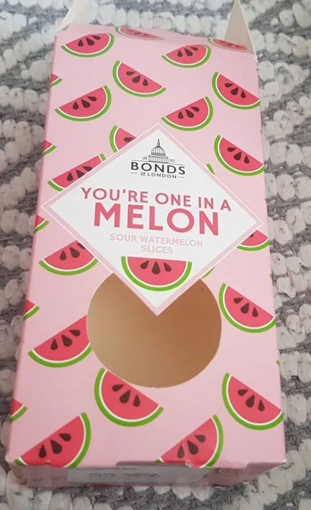 You're one in a melon sour watermelon slices
