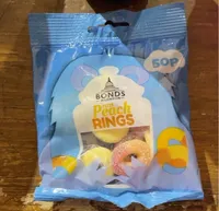 1895 BONDS - LONDON- FIZZY Peach RINGS 50p