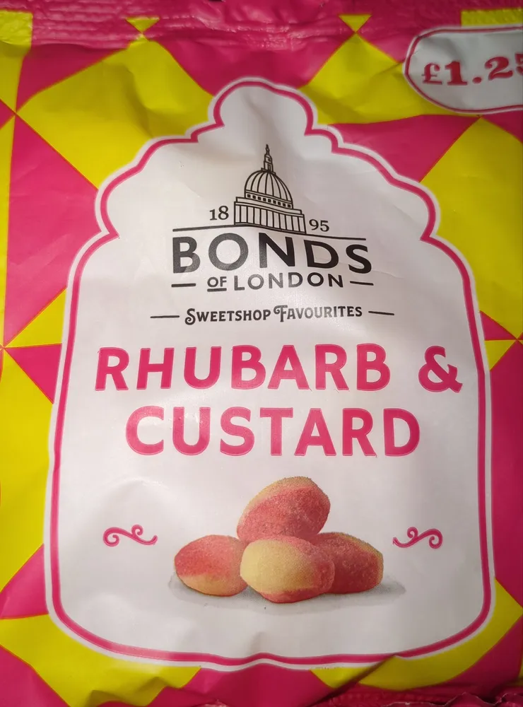 Rhubarb & Custard Flavour Boiled Sweets