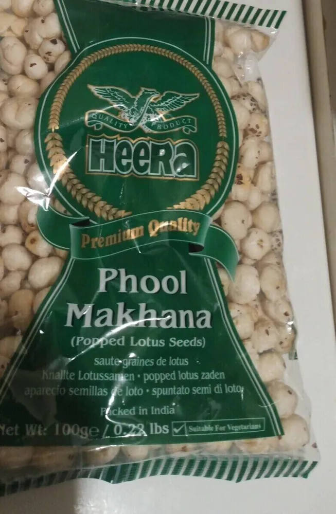 Popped lotus seeds