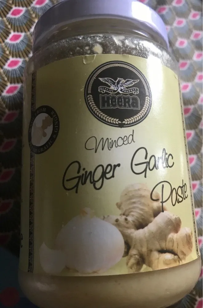 Minced Ginger Garlic Paste