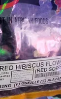 Dried red hibiscus