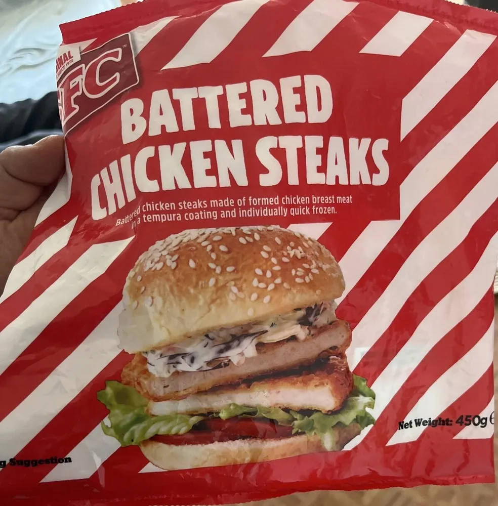 BATTERED CHICKEN STEAKS