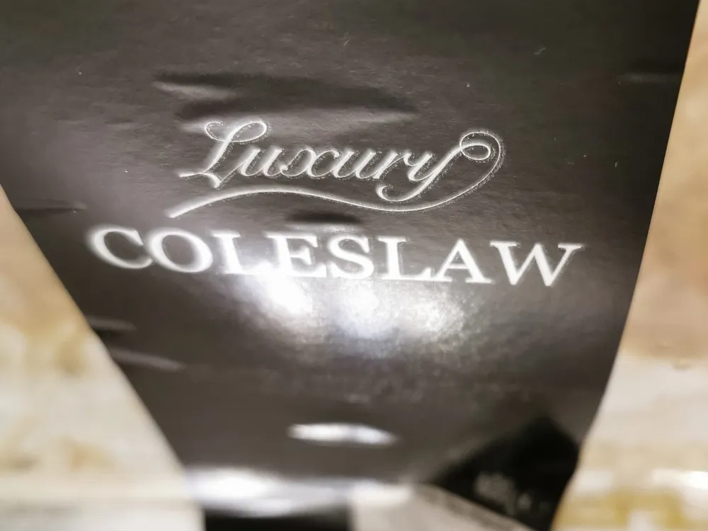 Luxury coleslaw