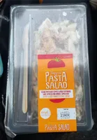 Topped pasta salad
