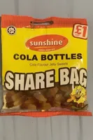 Sunshine Cola Bottles Share Bag