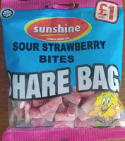 Sour Strawberry Bites