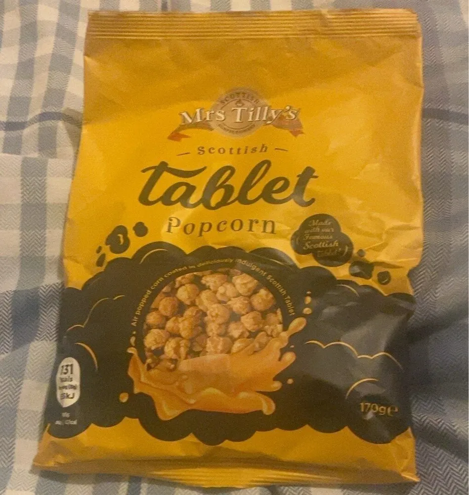Scottish Tablet Popcorn