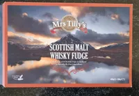 Scottish malt whisky fudge