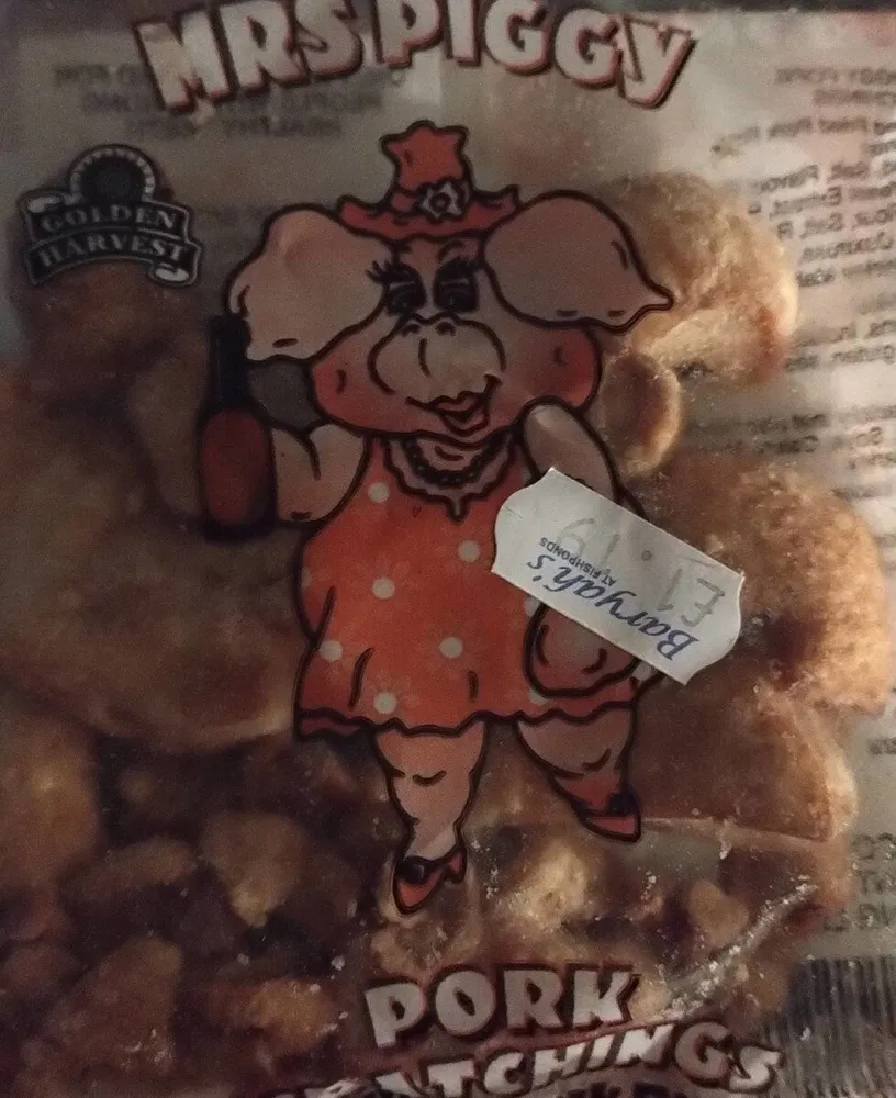 Pork scratchings