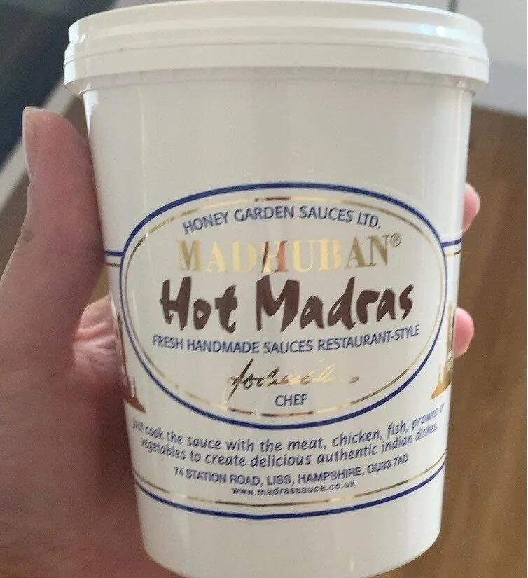 Hot madras sauce