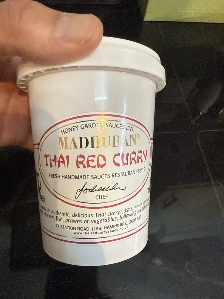 Thai Red Curry Sauce