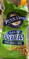 Backed pretzels