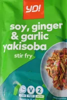soy, ginger & garlic yakisoba