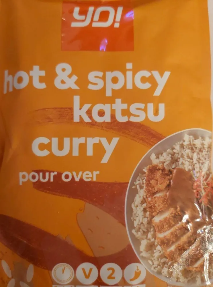 Hot & spicy katsu curry pour over