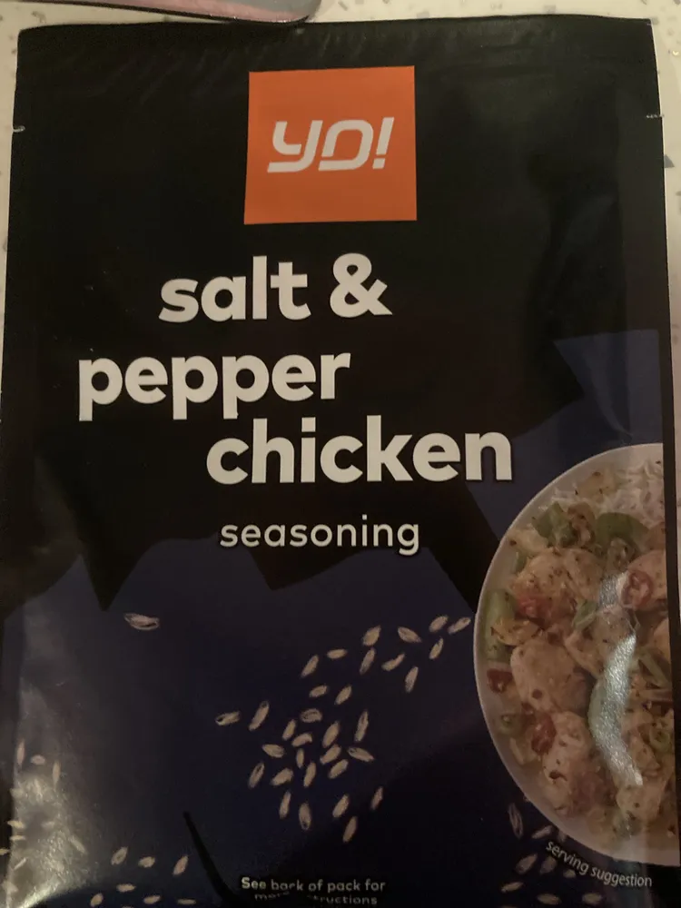 salt & pepper chicken seasoning