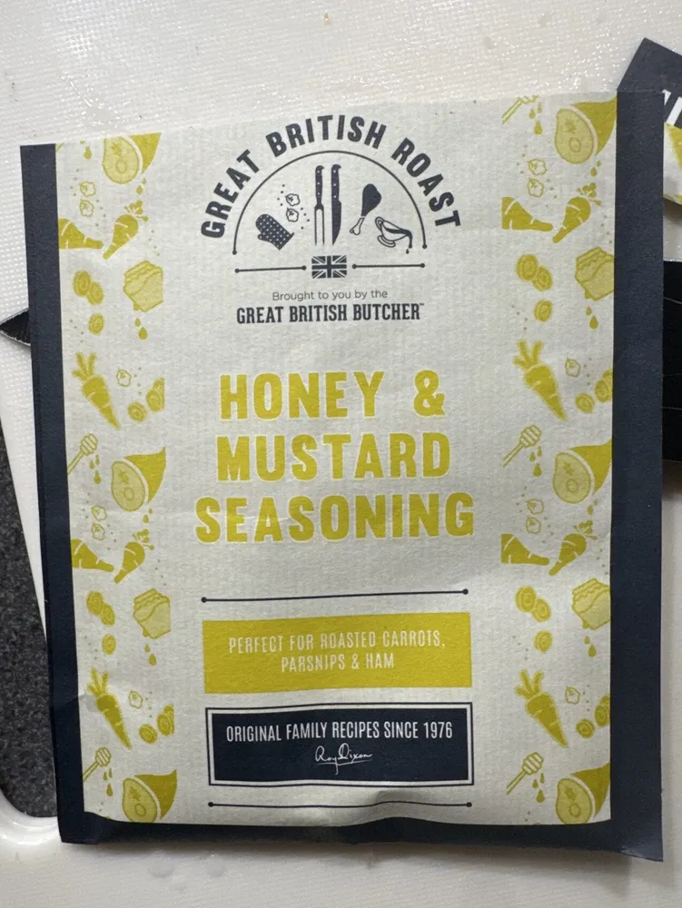 Honey And Mustard Seasoning