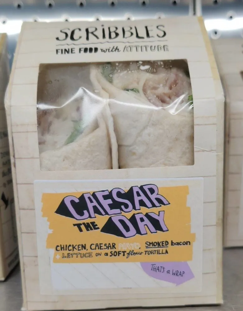 Chicken Caesar wrap