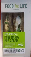Cracking Free Range Egg Salad Sandwich