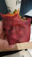 Falafel and Hummus Wrap