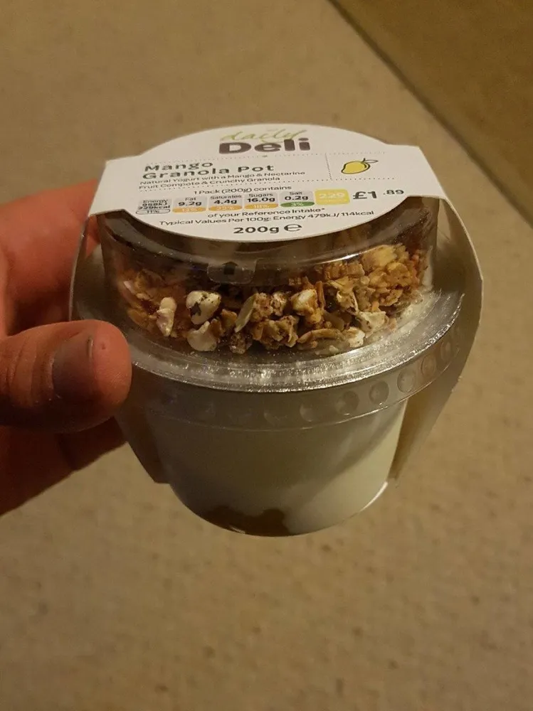 Mangé granola pot