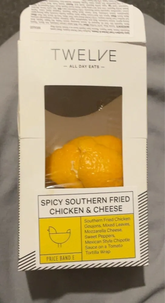 spicy southern fried chicken & cheese
