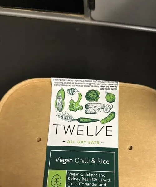 Vegan chilli and rice
