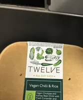 Vegan chilli and rice