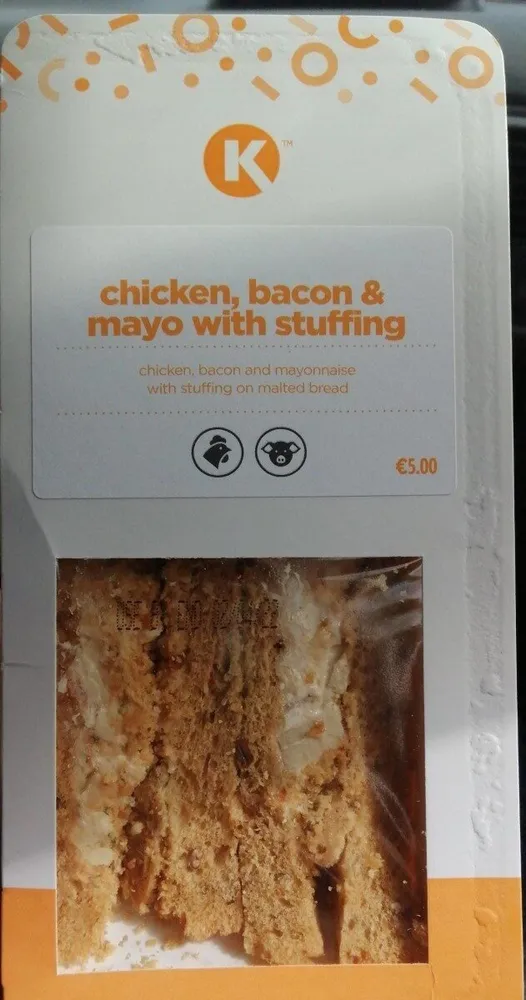 Circle K chicken bacon stuffing