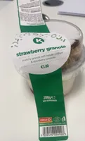 Strawberry granola