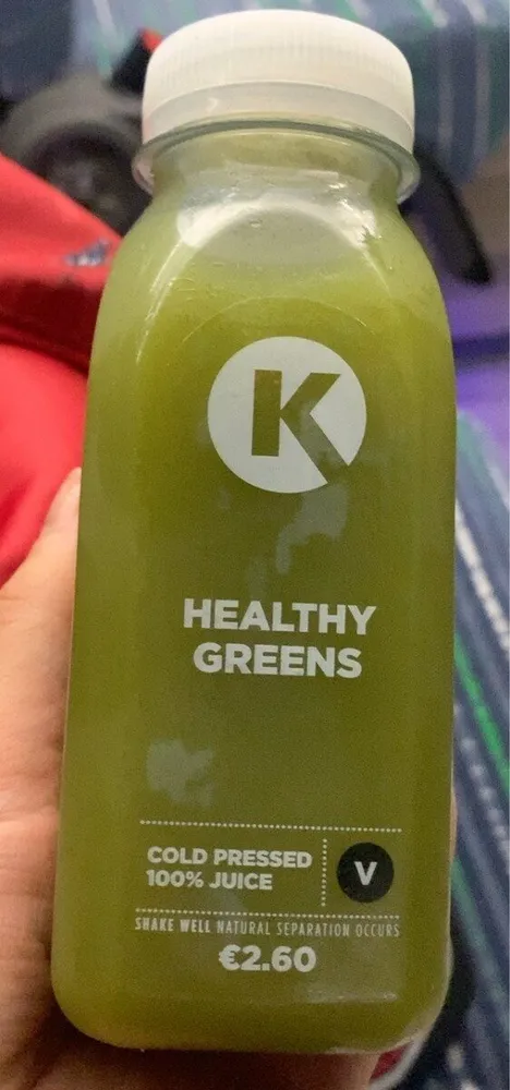 Healthy greens cold pressed 100% juice