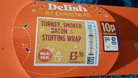 Turkey, Smoked Bacon And Stuffing Wrap