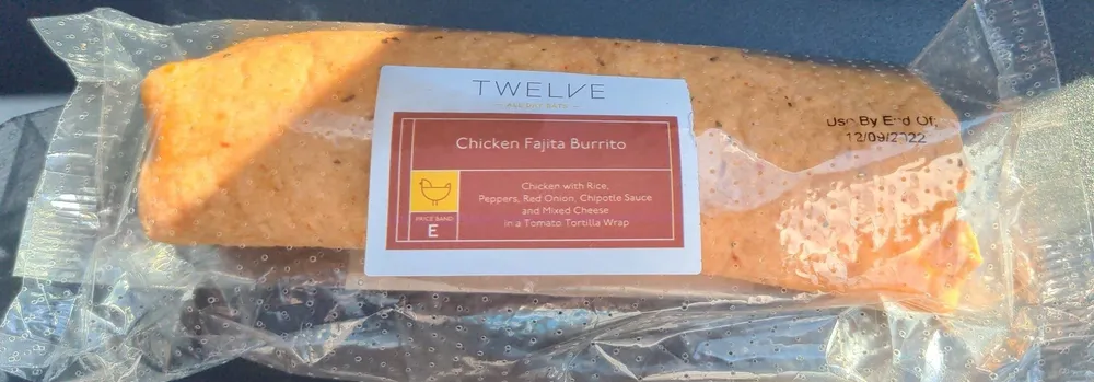 Chicken Fajita Burrito