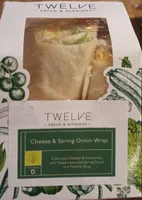 Cheese and spring onion wrap