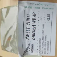 Sweet Chili Chicken Wrap
