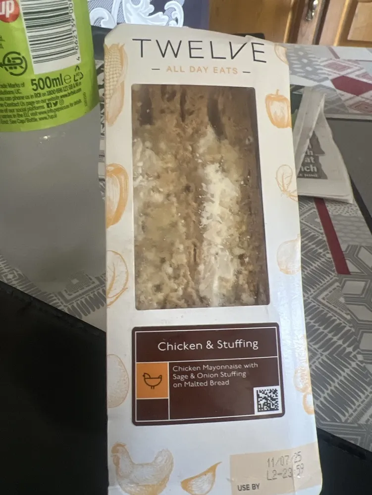 Chicken Stuffing Sandwich